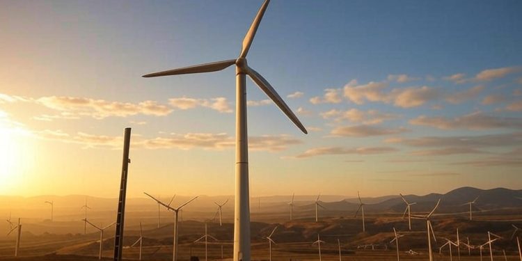 توسعه نیروگاه بادی منجیل