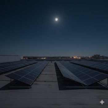 آیا پنل خورشیدی در شب کار میکنه